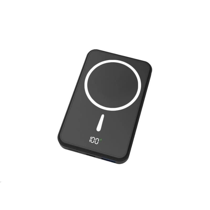 WG - Power Bank 10000 mAh, bezdrôtová 15W + PD 20W + QC 3.0 22, 5W, čierna