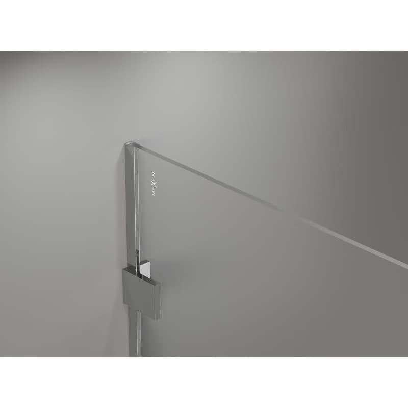 MEXEN/S - Lunar Sprchová zástena WALK-IN pravá 70 x 200, transparent 8 mm, chróm 830-070-000-01-00-P 5