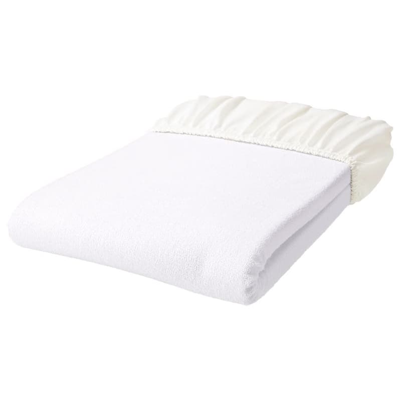 LIVARNO® Nepremokavá napínacia plachta z džersejového froté, 90-100 x 200 cm