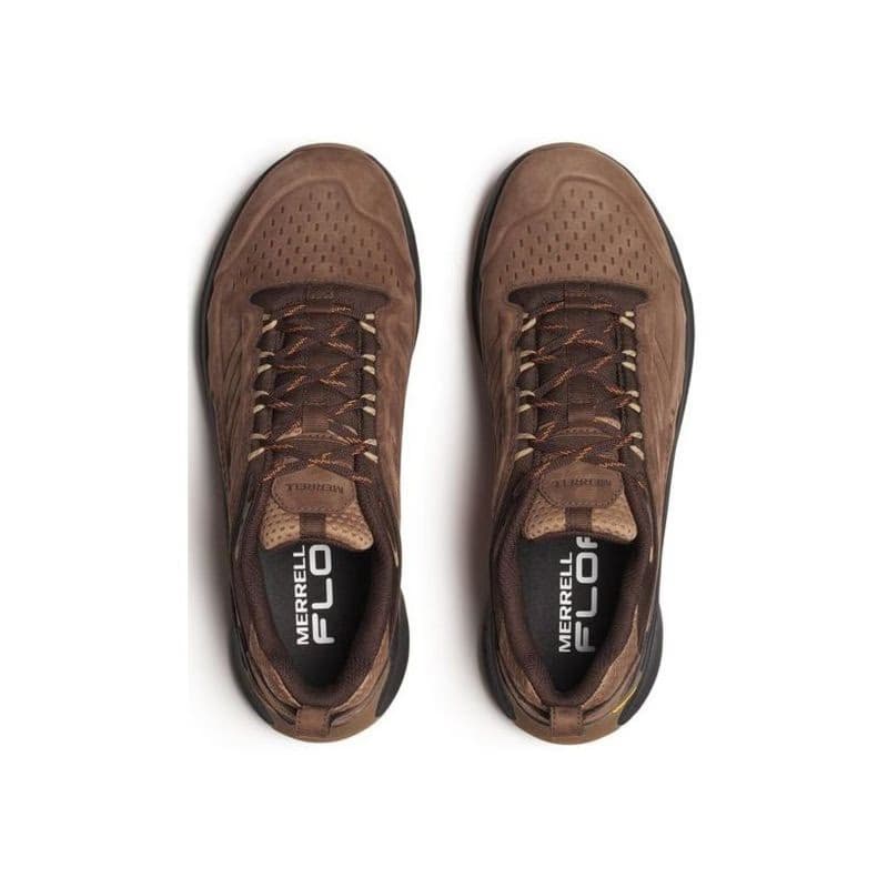 Pánska nízka turistická celokožená obuv MERRELL Moab Speed 2 LTR WP M mole 3