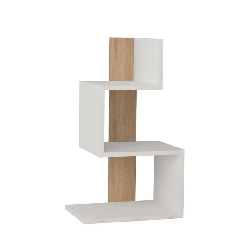 Príručný stolík / Odkladací stolík Rosie - White, Oak 2