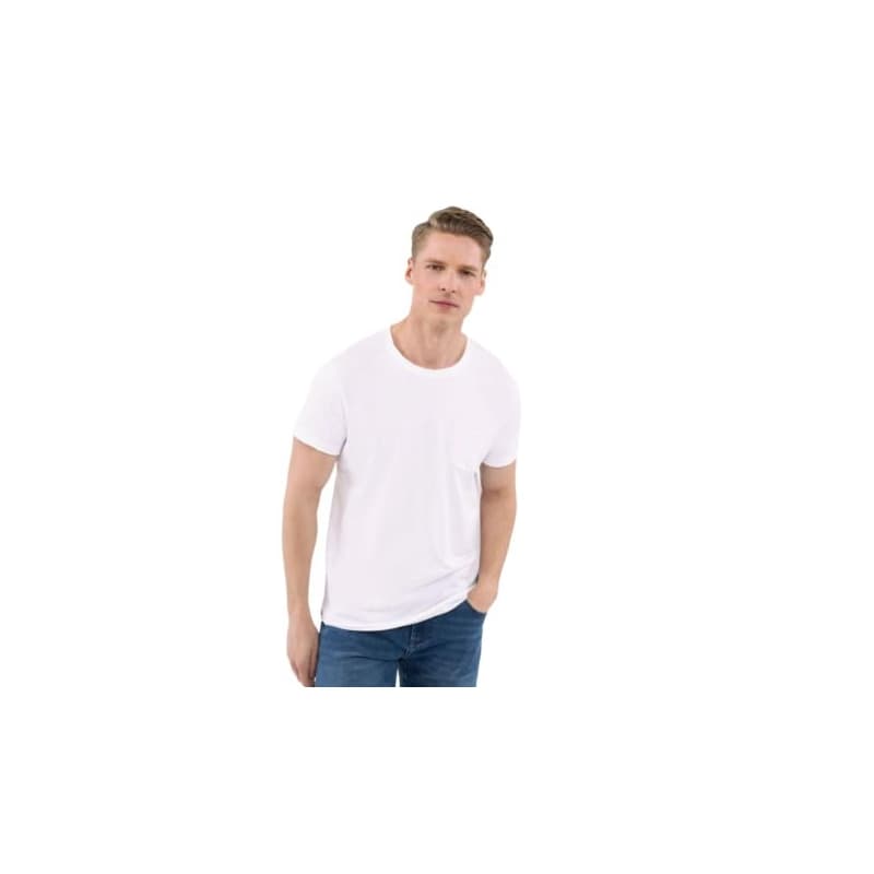 Pánske tričko s krátkym rukávom VOLCANO T-JAGGER-100-WHITE