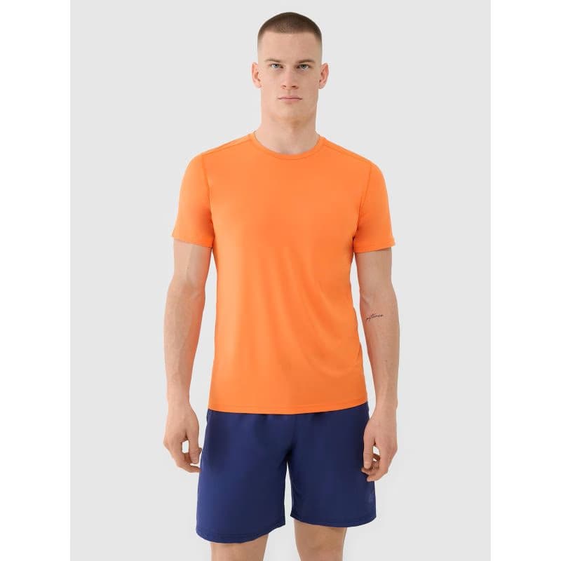 Pánske tréningové tričko s krátkym rukávom 4F TSHIRT FNK M1343-70S-ORANGE 2