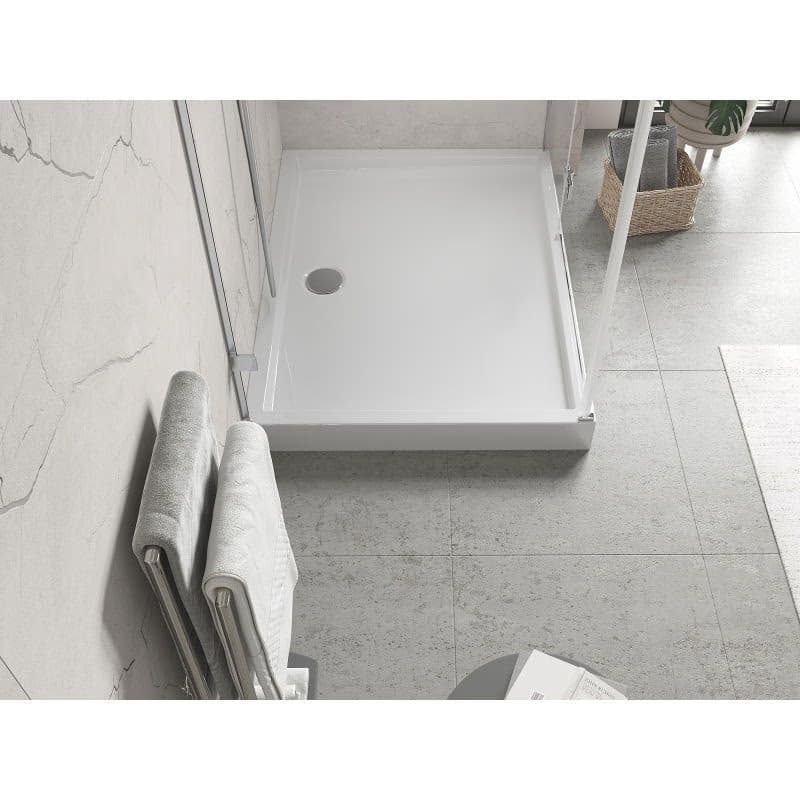 MEXEN - Flow+ sprchová vanička obdĺžniková 90 x 120, biela lesk 46R109012H 2