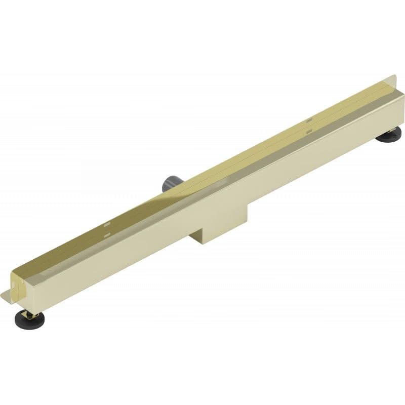 MEXEN - Flat Wall žľab k stene 2v1 80 cm zlatý 1530080 3