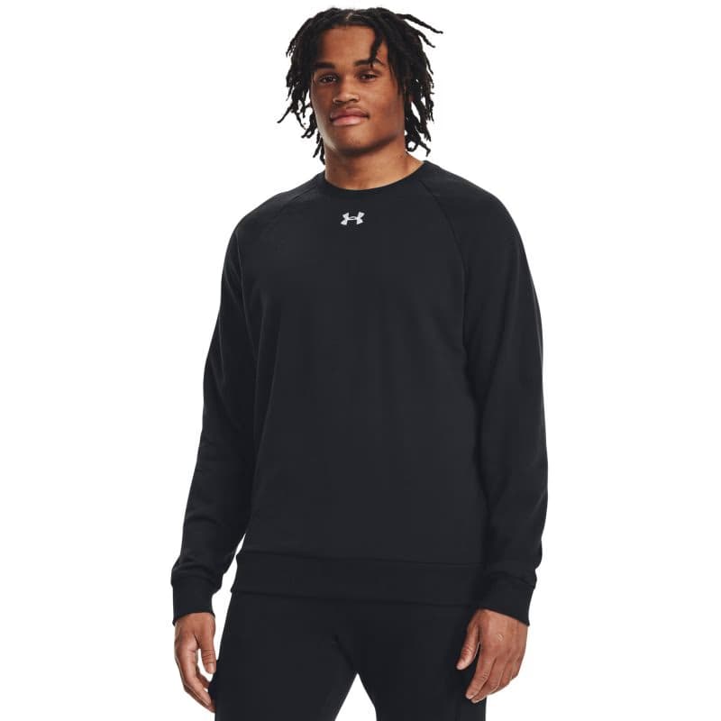 Pánska zateplená mikina UNDER ARMOUR UA Rival Fleece Crew-BLK I 5