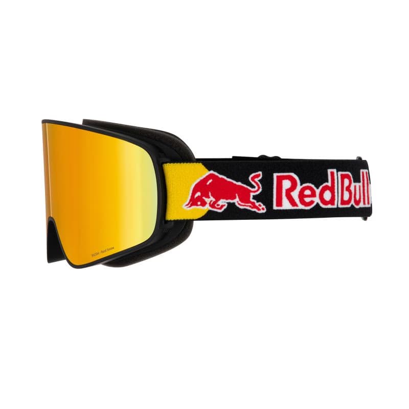 Lyžiarske okuliare RED BULL SPECT RUSH-17RE2, black red snow - orange with red mirror cat. S2 4