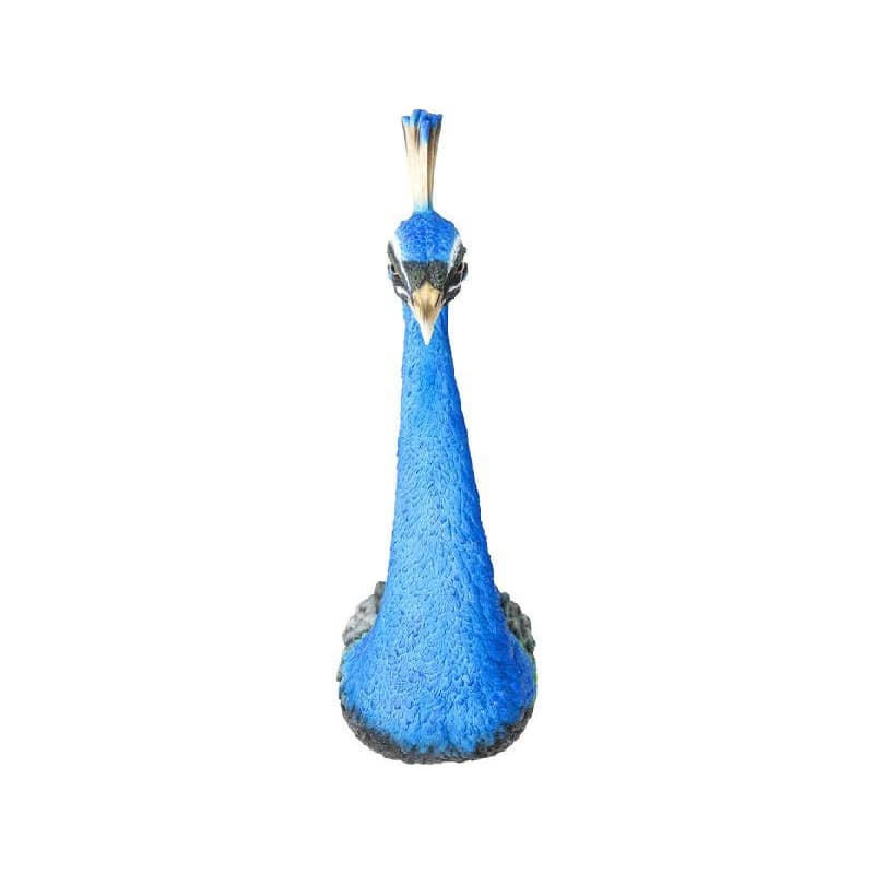 Peacock nástenná dekorácia modrá
