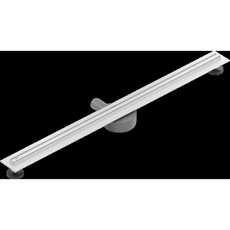 MEXEN - Flat 360 Slim podlahový žľab 80 cm otočný biela 1241080 3
