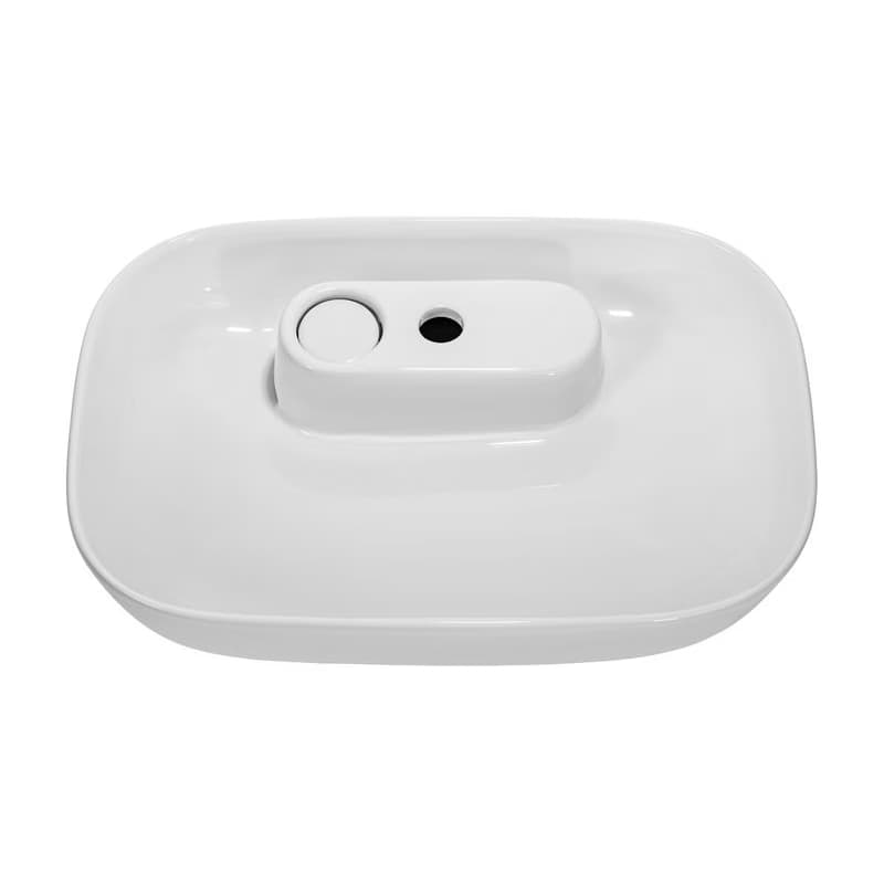 ArtCom Keramické umývadlo POLA | biely lesk 60 cm 2
