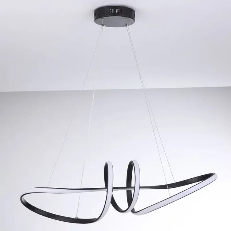 Závesné svietidlo KROTOS BLACK AH-KRLED40BL LED LW1