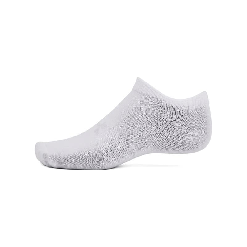 Ponožky UNDER ARMOUR UA Essential No Show 6 Pack-WHT 3