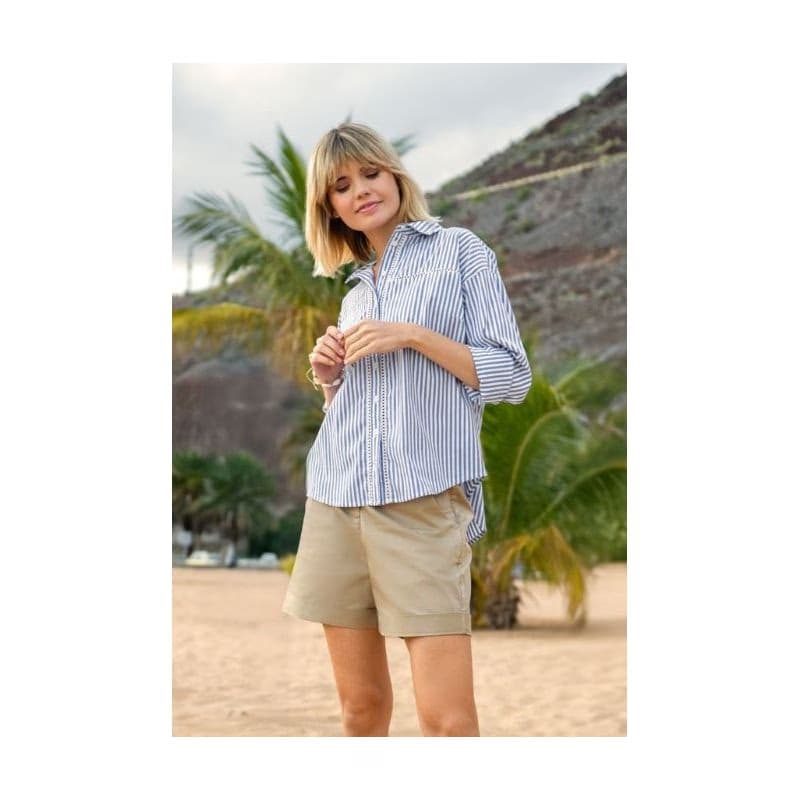 Dámske kraťasy VOLCANO AGO-102-BEIGE 6