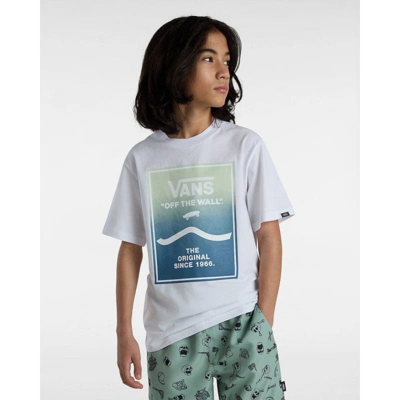 Chlapčenské tričko s krátkym rukávom VANS PRINT BOX 2.0-WHITE 2