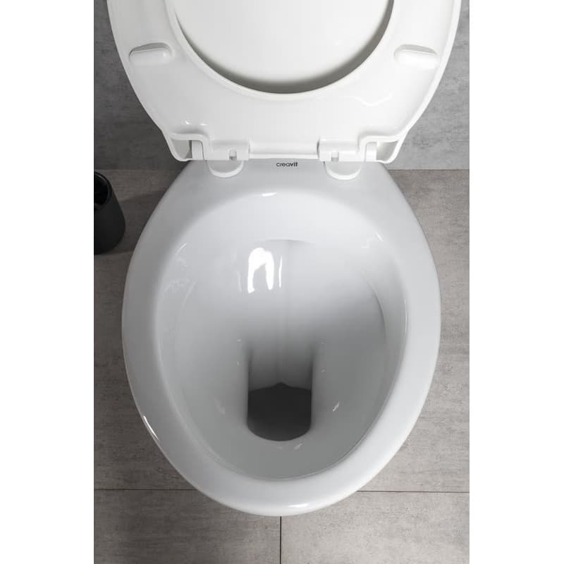 SAPHO - WC kombi, dvojtlačítko 4,5/6l, spodný odpad, biela TP3406 2