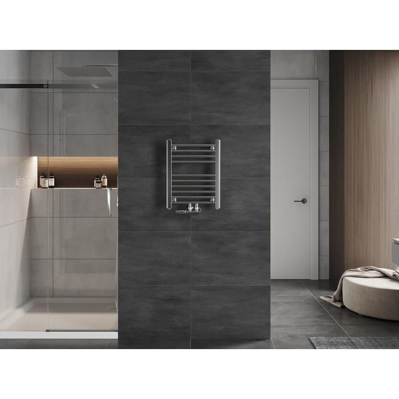 MEXEN - Mars vykurovací rebrík/radiátor 500 x 400 mm, 140 W, chróm W110-0500-400-00-01 2
