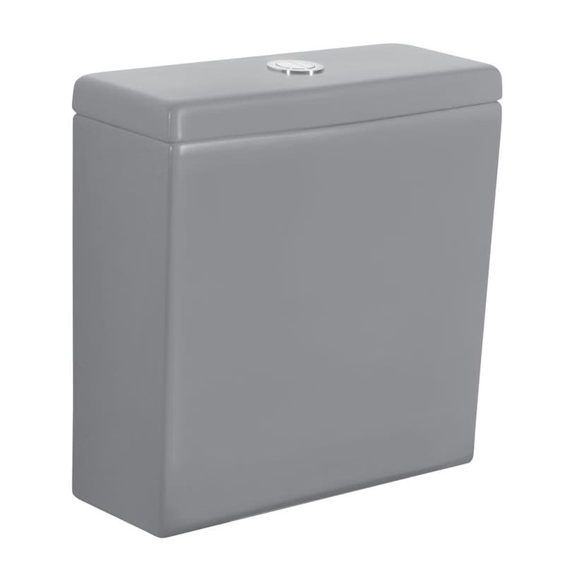SAPHO - PACO keramická splachovacia nádržka pre kombi WC, šedá mat PC1012GR-112