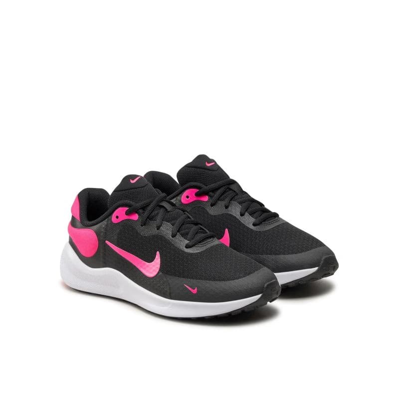 Dievčenská športová obuv (tréningová) NIKE Revolution 7 Jr black hyper pink white 2