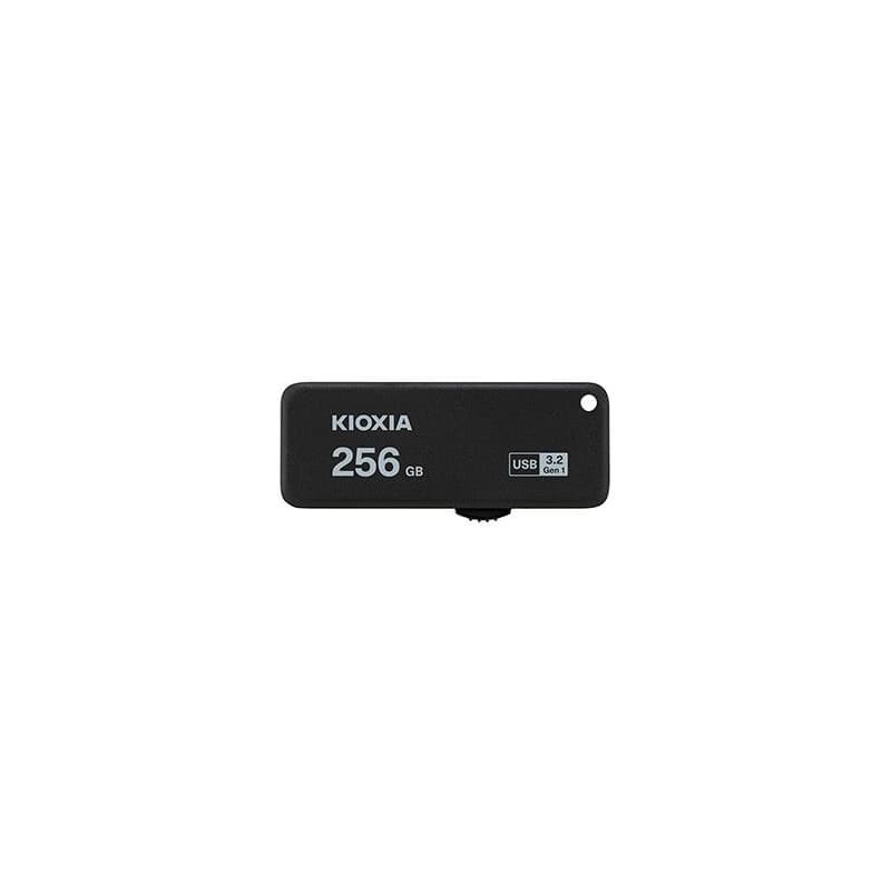 Kioxia USB flash disk, USB 3.0, 256GB, Yamabiko U365, Yamabiko U365, čierny, LU365K256GG4