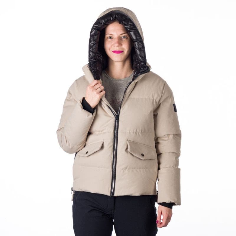 Dámska bunda NORTHFINDER RACHEL-502-beige 3