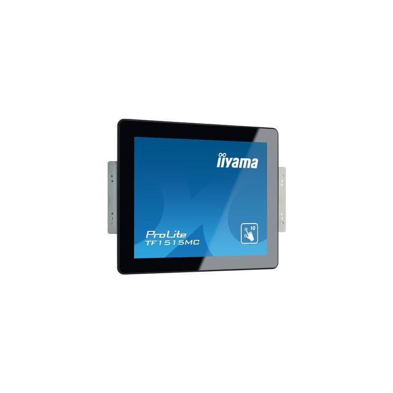 15" iiyama TF1515MC-B2: TN, XGA, capacitive, 10P, 350cd/m2, VGA, DP, HDMI, čierny 4