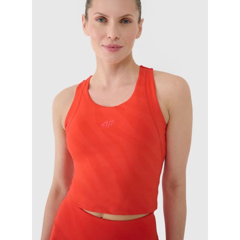 Dámske tréningové tielko 4F SLEEVELESS FNK F413-62S-RED 2