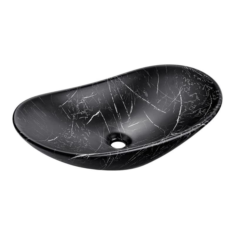 ArtCom Keramické umývadlo LENA MB2 | čierny mat 60 cm