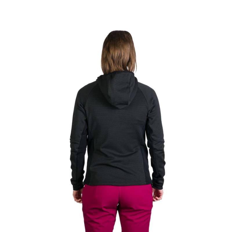Dámska turistická mikina so zipsom NORTHFINDER DARLA-270blackblack 5