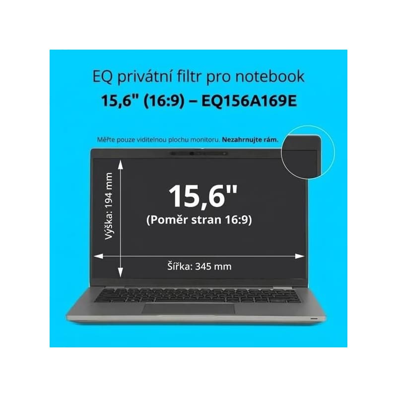 Kensington EQ privátny filter pre notebook 15.6'' 16:9 2