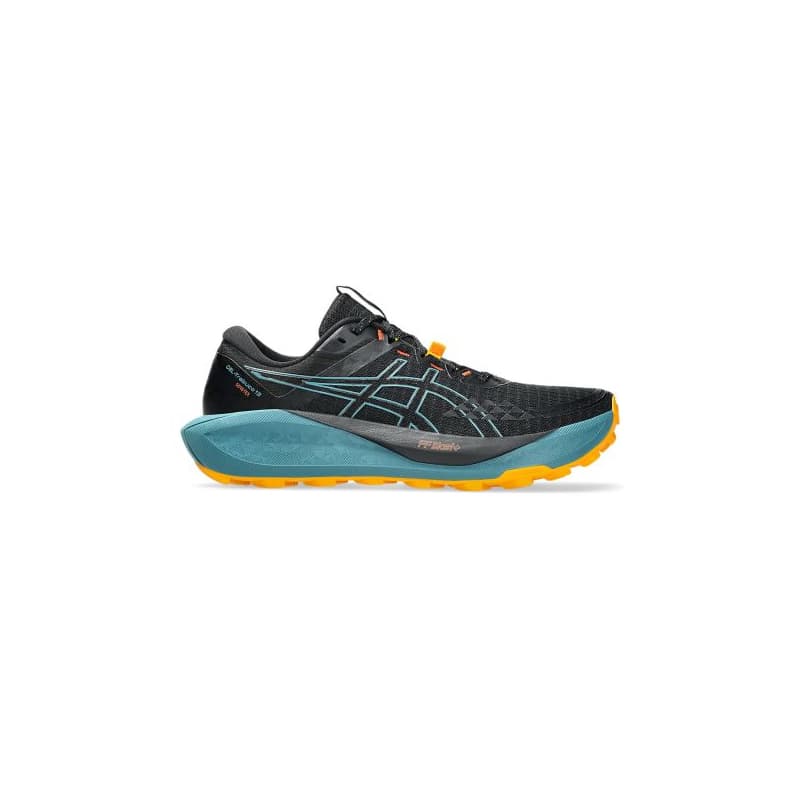 Pánska bežecká trailová obuv ASICS Gel Trabuco 13 GTX M black atlantis blue