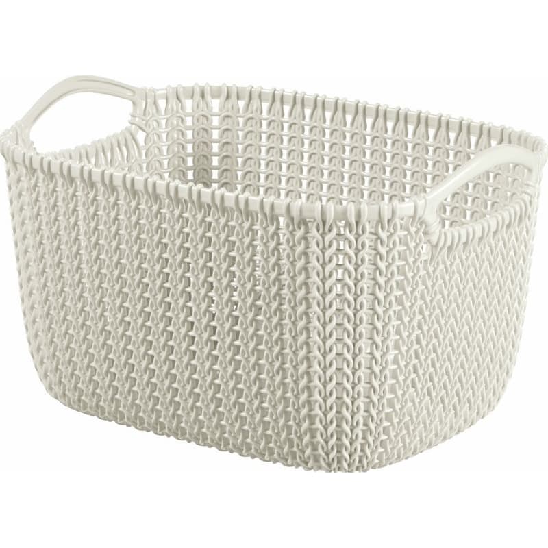 CURVER Košík KNIT 8l | krémová