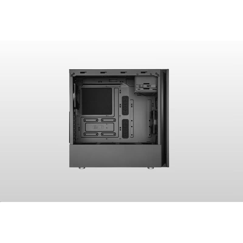Cooler Master case Silencio S600 TG, ATX, Priehľadná bočnica, 2x 120mm Fan, Čierna 4