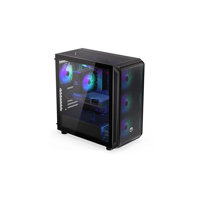 ENDORFY Case Arx 700 ARGB, Priehľadná bočnica, ATX, 4x140mm ARGB Fan, čierna 2