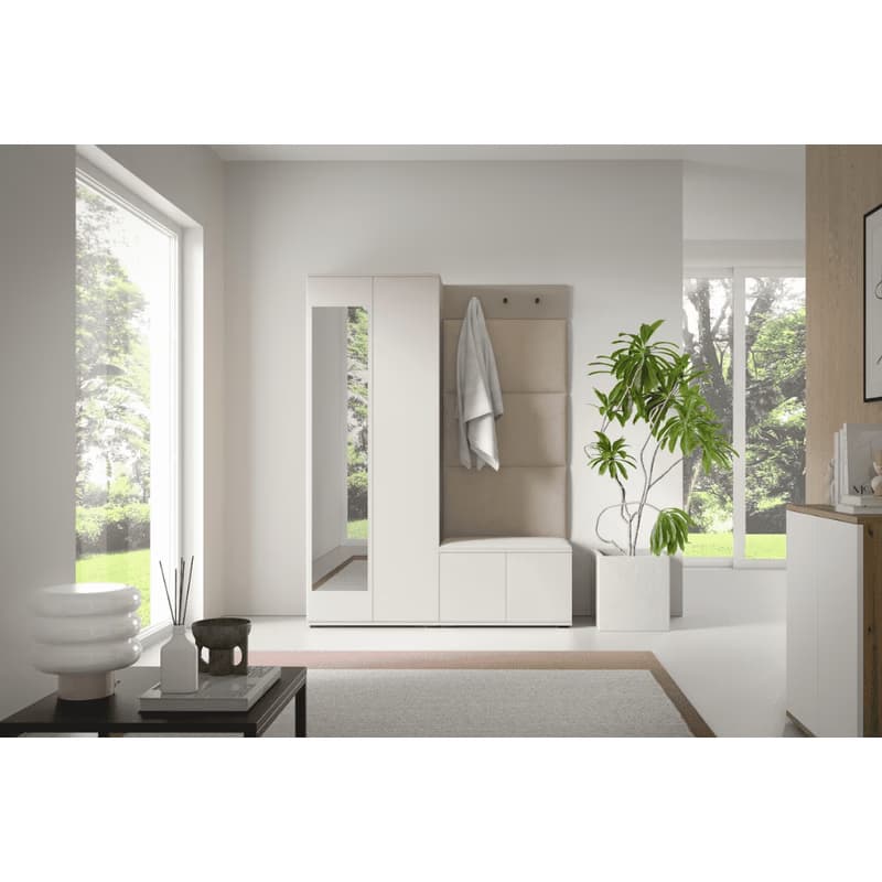 ArtPK Predsieň BIANCO 3 | cashmere so zrkadlom Farba: Trinity 15 4
