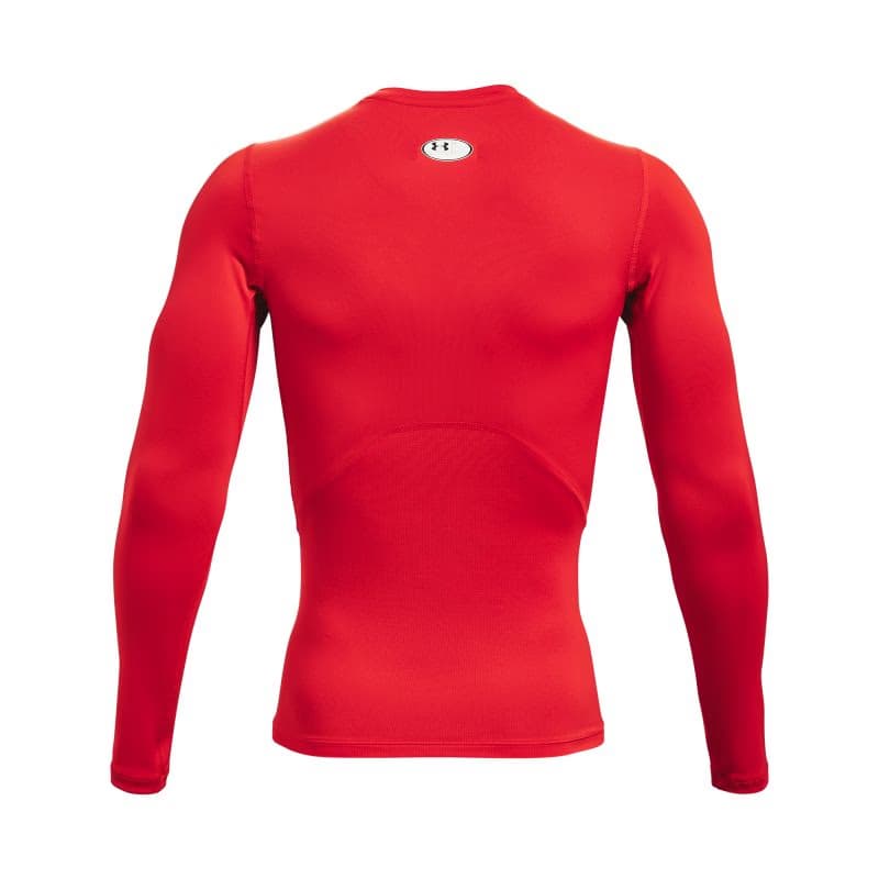 Pánske kompresné tričko s dlhým rukávom UNDER ARMOUR UA HG Armour Comp LS-RED 6