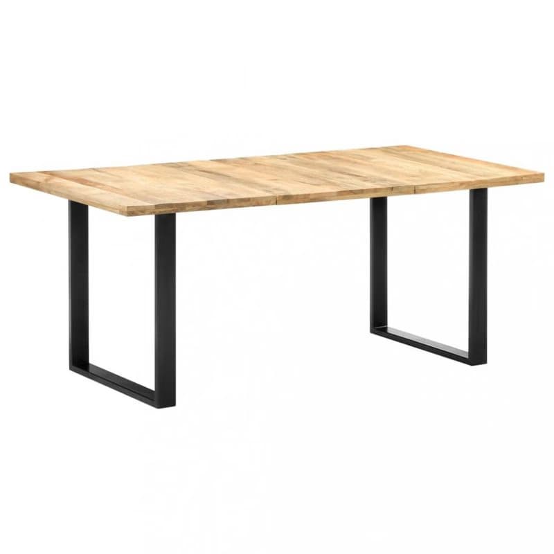 Jedálenský stôl mangovníkové drevo/kov 2