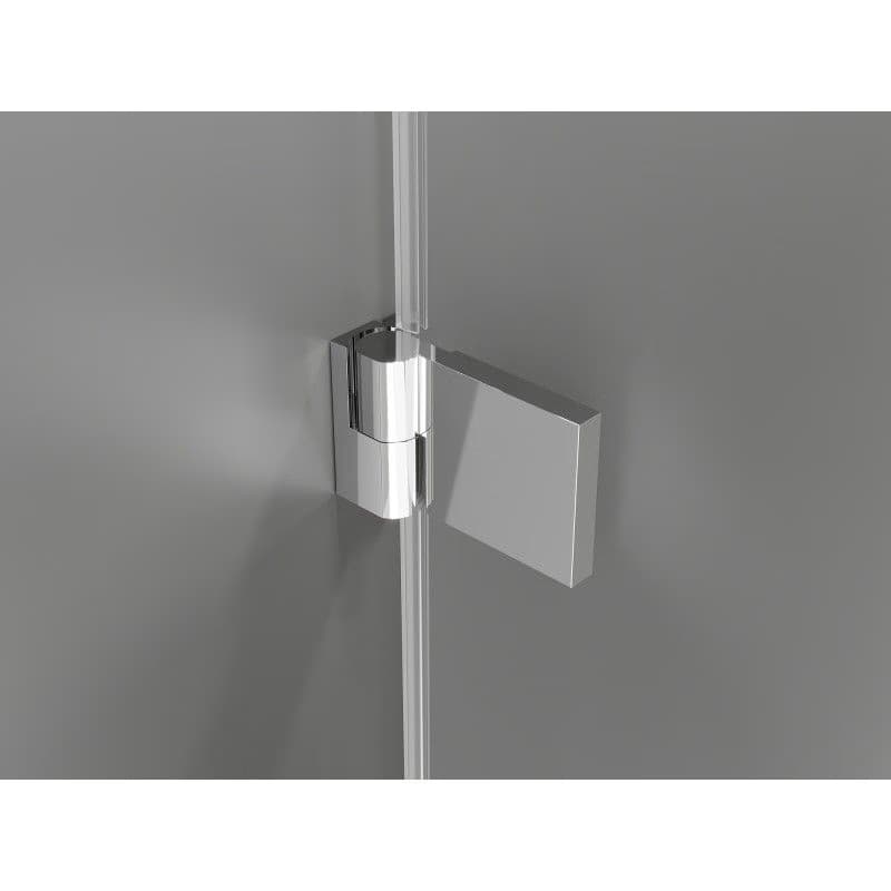 MEXEN/S - Lunar-B Duo sprchovací kút dvere krídlové 85 x 85, transparent, chróm 832-085L-085P-01-00 5