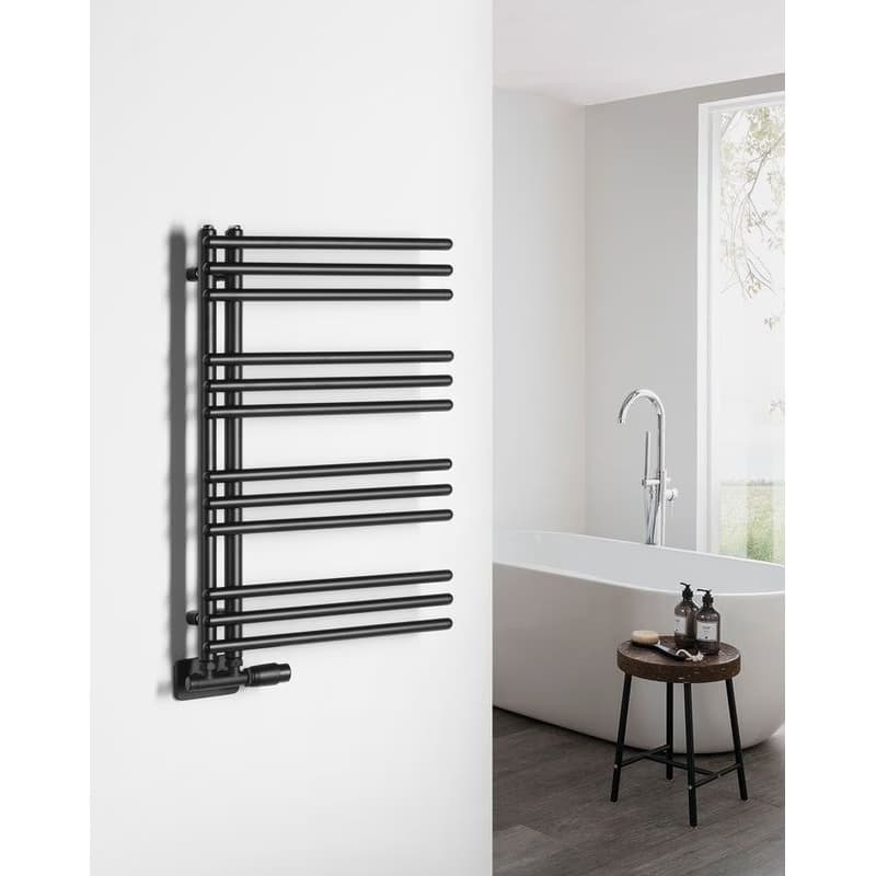 AQUALINE - POSEIDON vykurovacie teleso 450x740 čierna mat PS474B 3