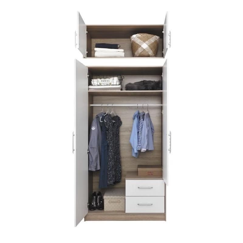 Meblar Nadstavec k šatníkovej skrini SMART SRN3 | cashmere 4