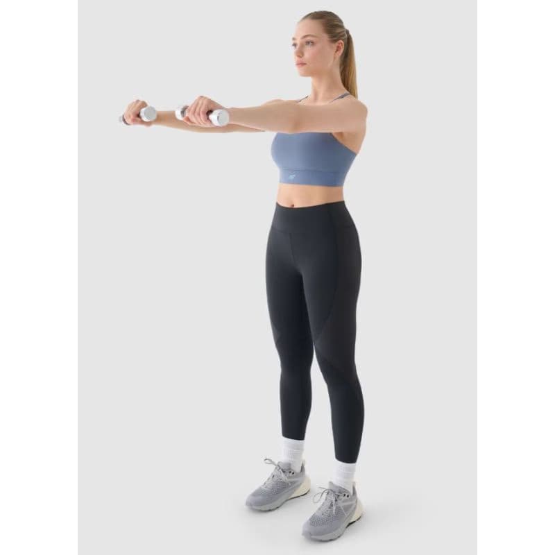 Dámske legíny 4F TIGHTS FNK-WAW24TFTIF269-22S-ANTHRACITE 5