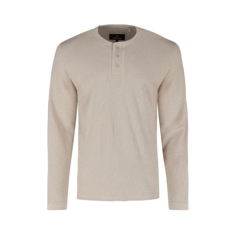 Pánske tričko s dlhým rukávom VOLCANO L-KROTI-101-CREAM 5
