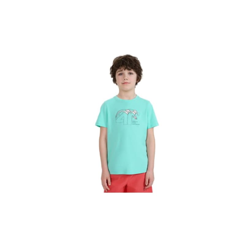 Chlapčenské tričko s krátkym rukávom 4F JUNIOR TSHIRT M1917-47S-MINT