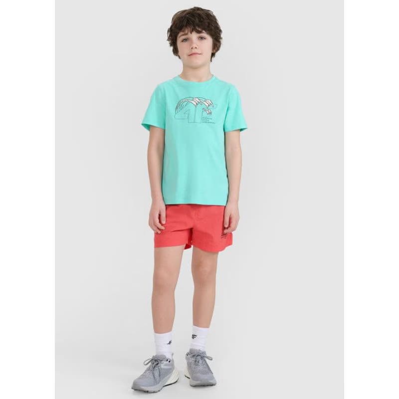 Chlapčenské tričko s krátkym rukávom 4F JUNIOR TSHIRT M1917-47S-MINT 4