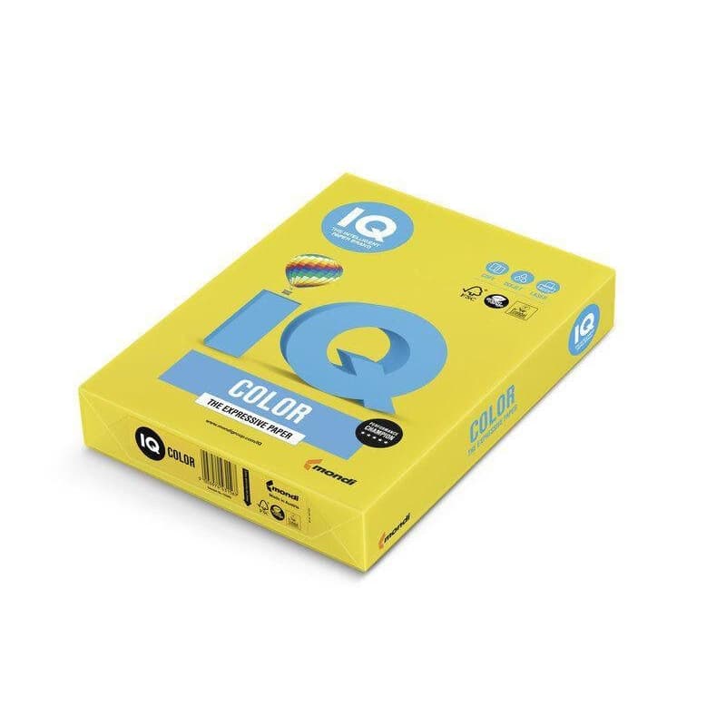 Papier xerografický IQ A4/80g 500 listov horčicový