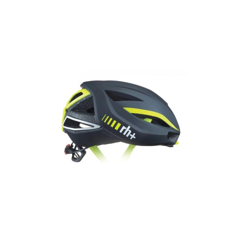 Cyklistická prilba RH+ Lambo, matt black shiny yellow fluo