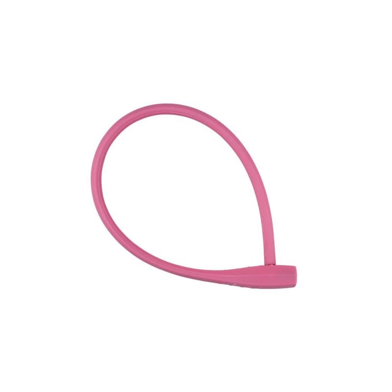 Zámok na bicykel PRO-T Plus M10 x 60cm Silicone Pink