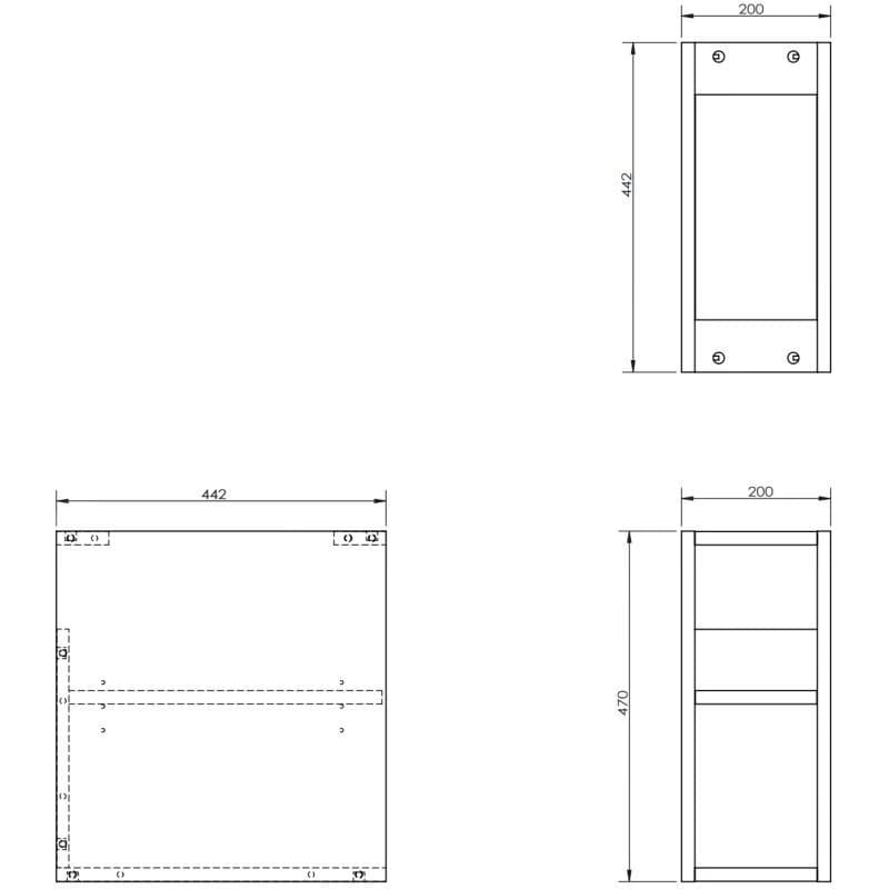 Mexen Box-A 91AX2-0200-470-0-66 4