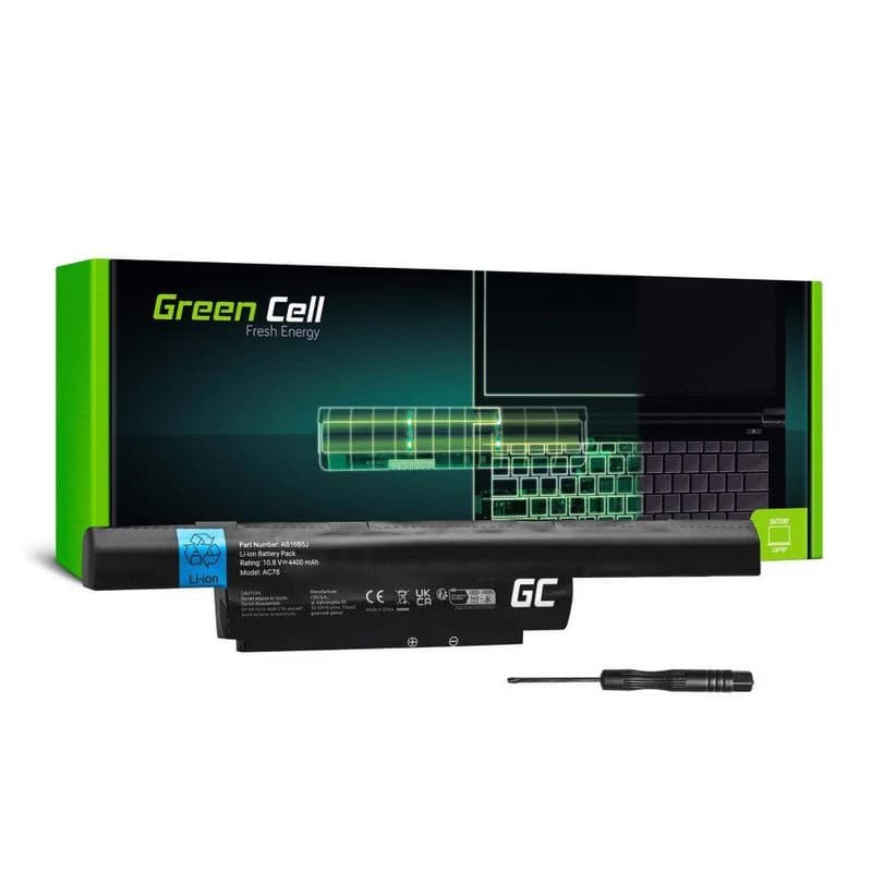 Green Cell Battery AS16B5J AS16B8J pre Acer Aspire E15 E5-575 E5-575G F15 F5-573 F5-573G TravelMate P259-M P259-G2-M