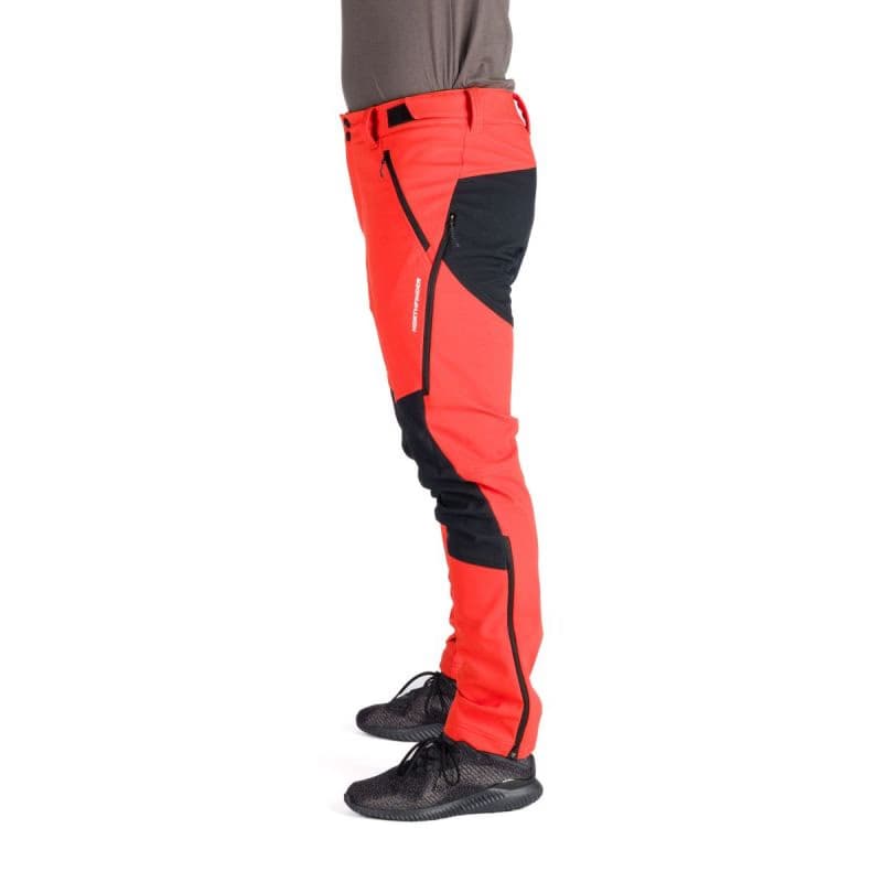 Pánske turistické zateplené nohavice NORTHFINDER ANATOL-170orangeblack 2