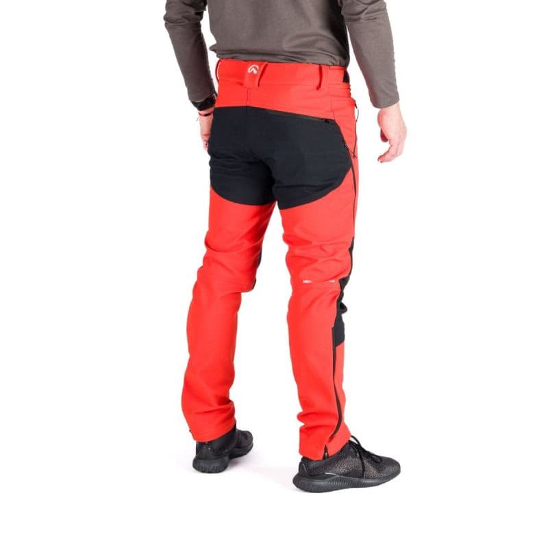 Pánske turistické zateplené nohavice NORTHFINDER ANATOL-170orangeblack 3